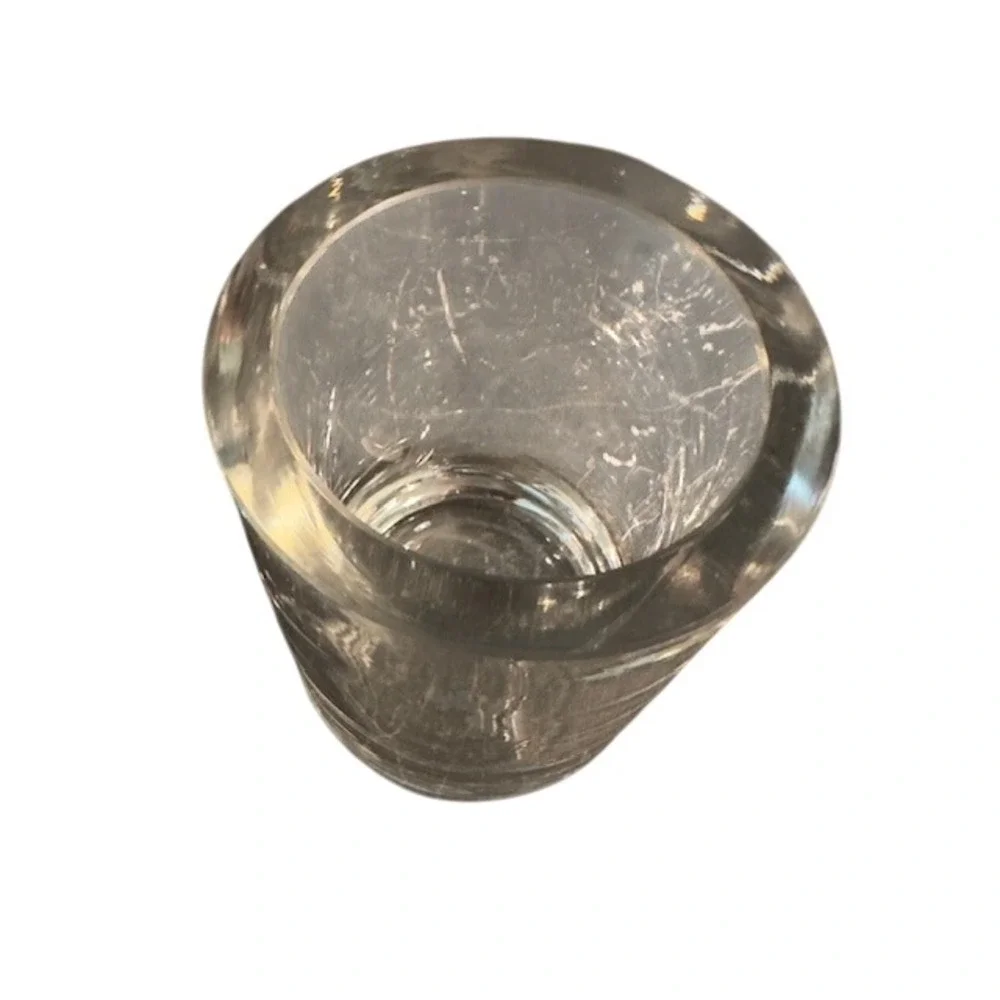 Clear Glass Tumbler Heavy Base Drinkware Barware Tableware 3